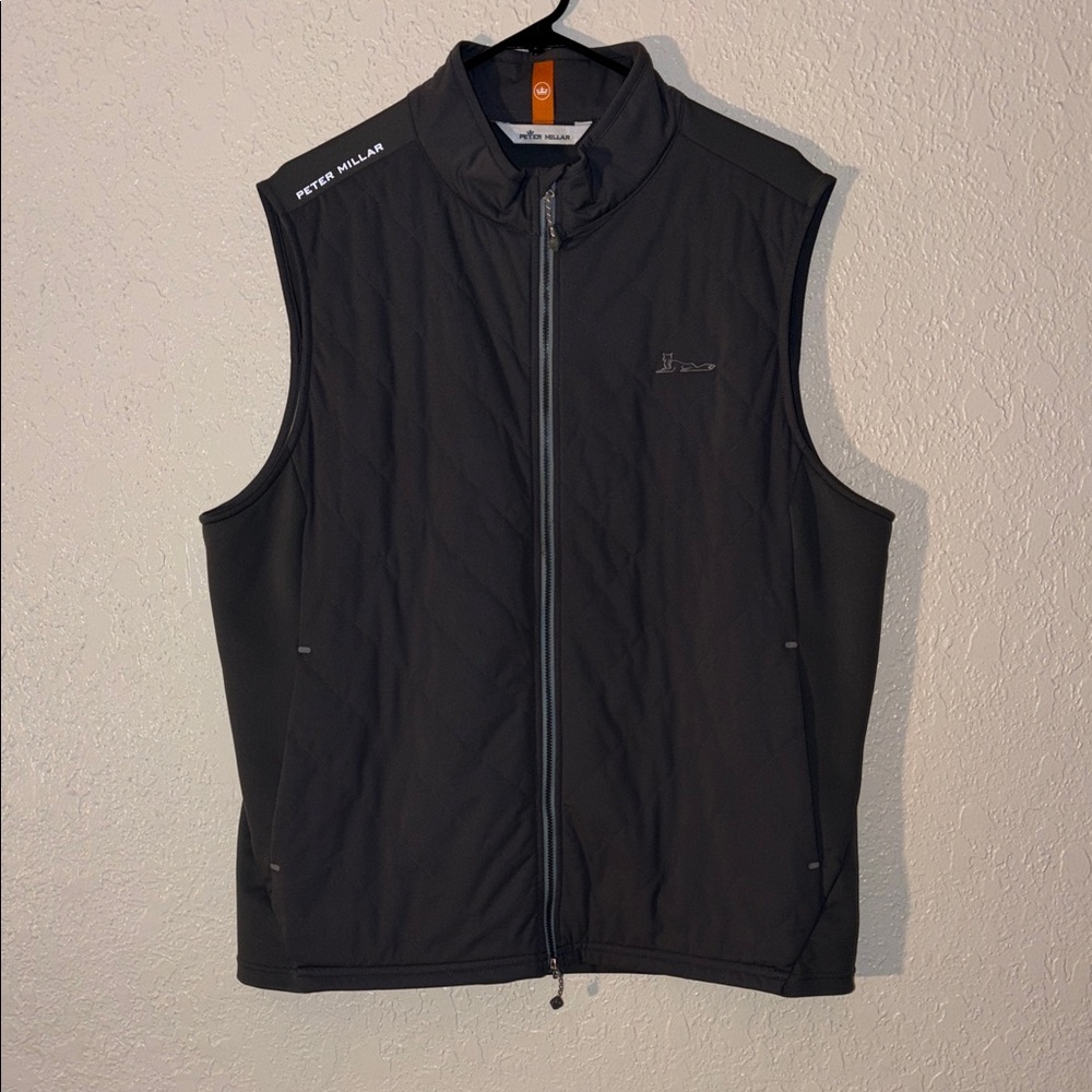 Peter Millar Charcoal Vest for Men